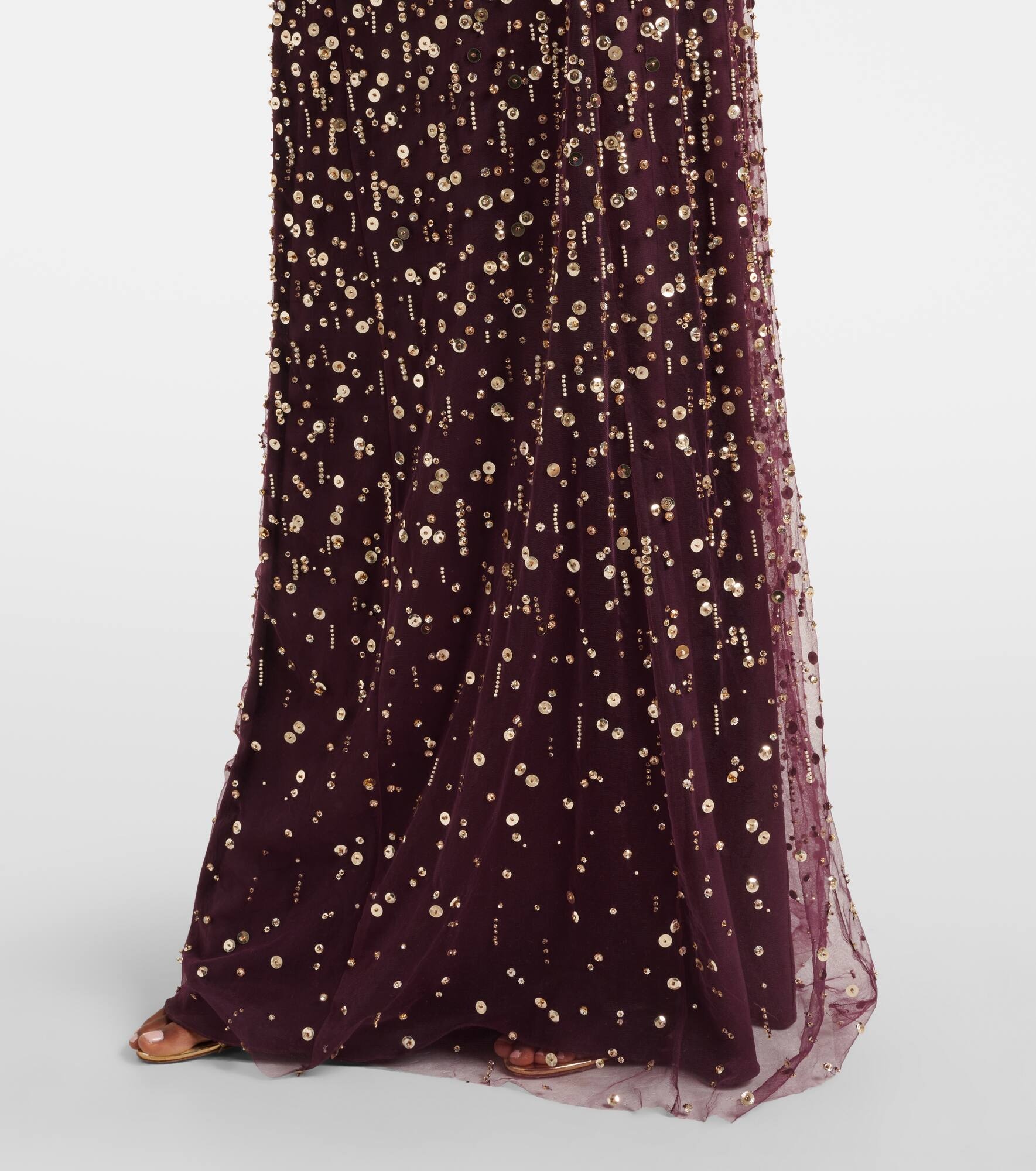 Sequined gown - 5