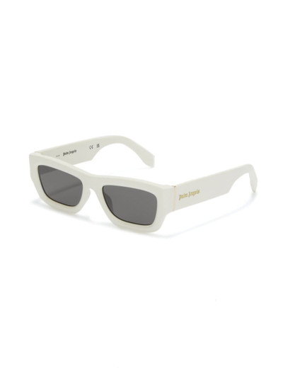 Palm Angels Auberry rectangle-frame sunglasses outlook