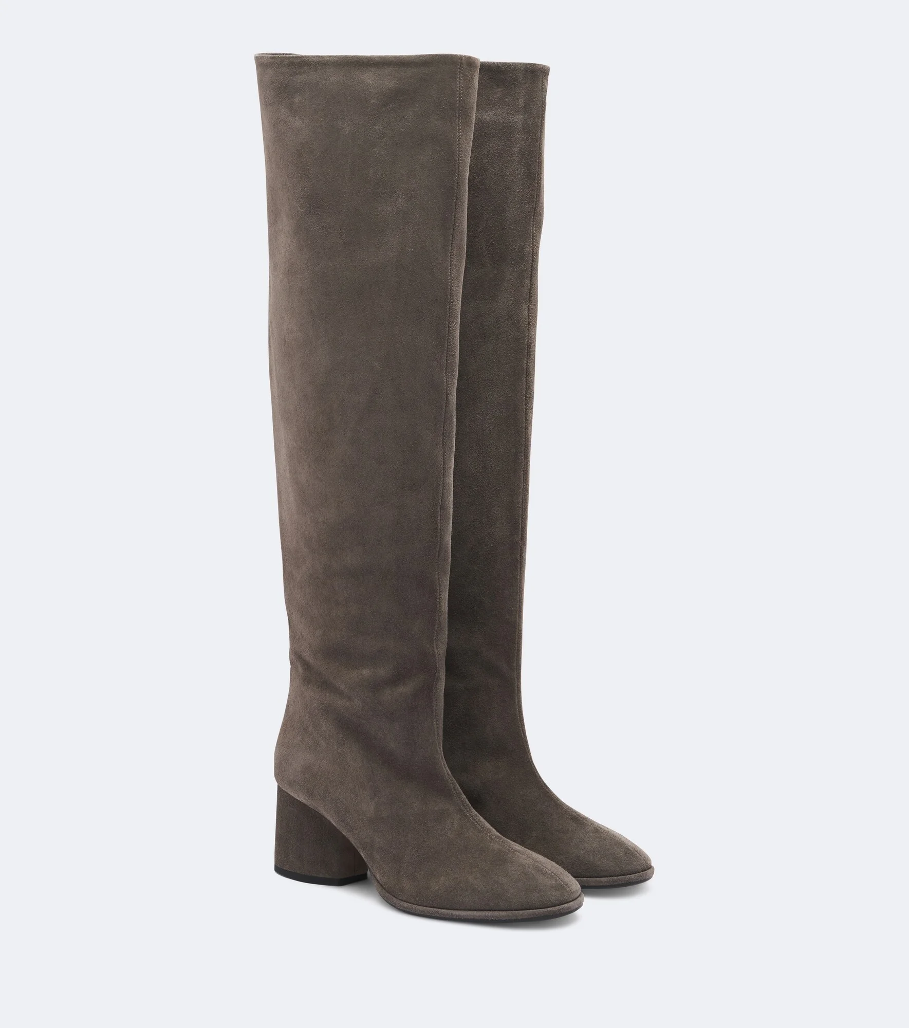 Almut suede knee-high boots - 1