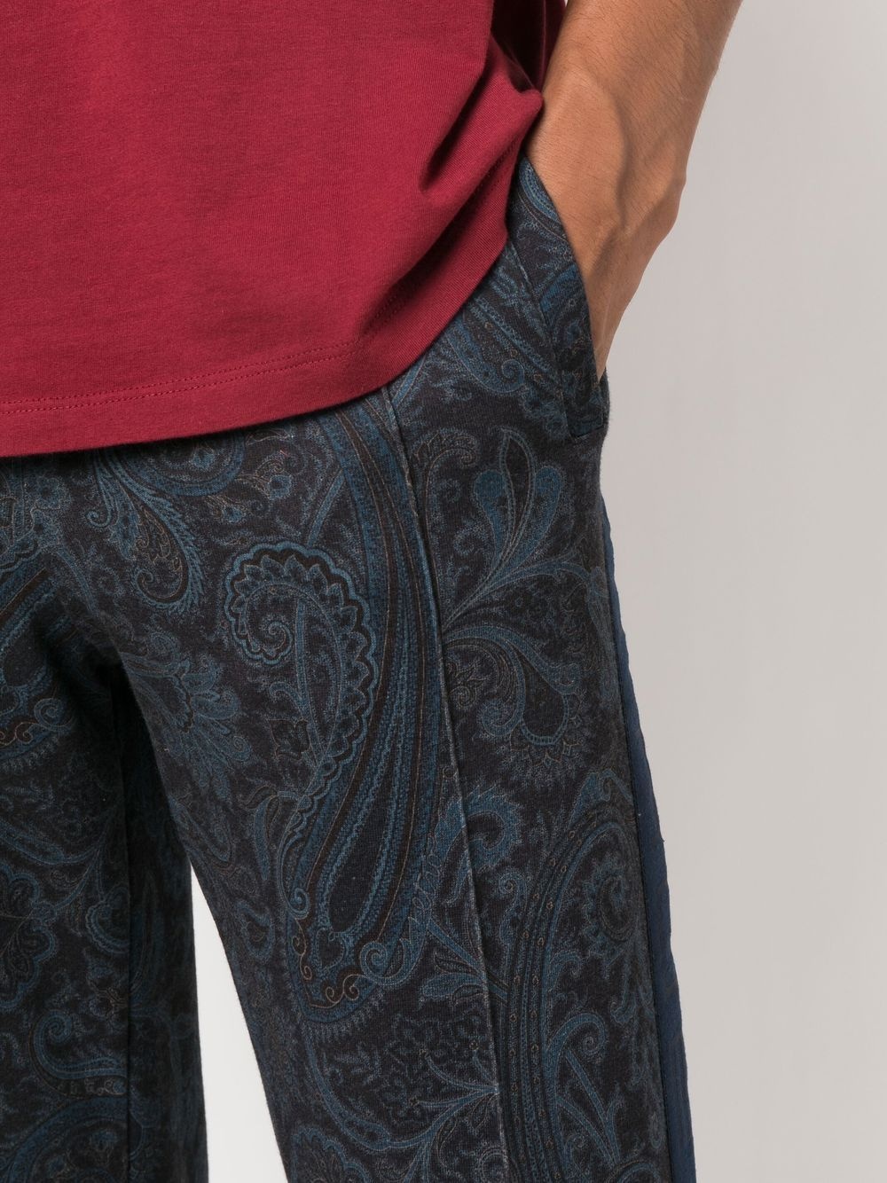 paisley-print track pants - 5