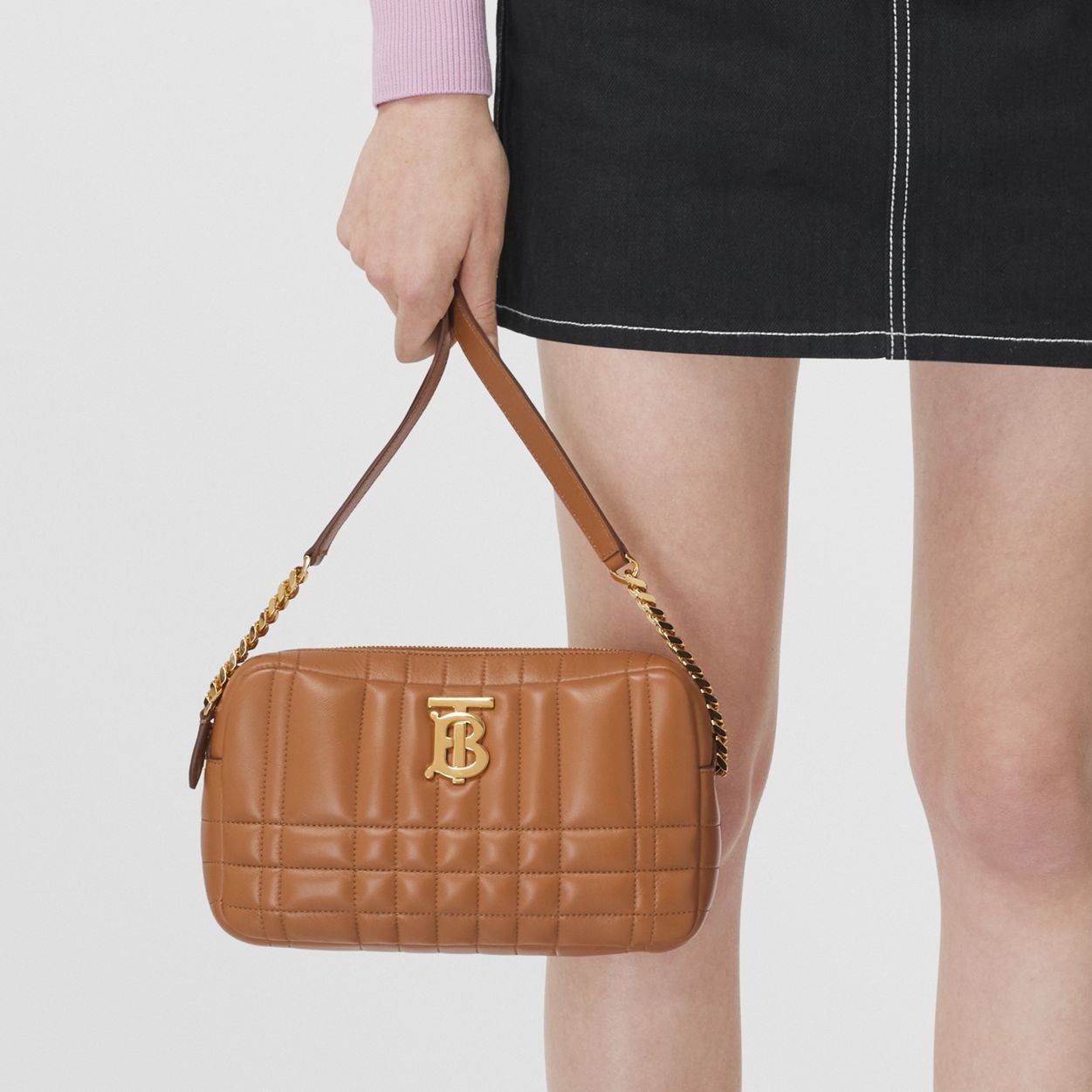 Quilted Leather Small Lola Camera Bag - 3