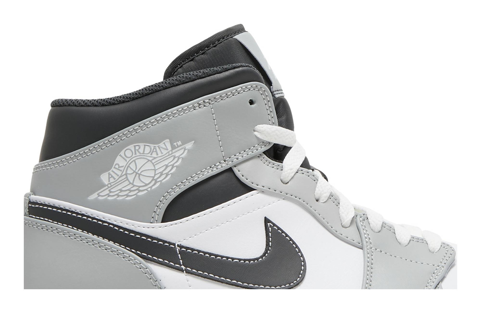 Air Jordan 1 Mid 'Light Smoke Grey' - 2