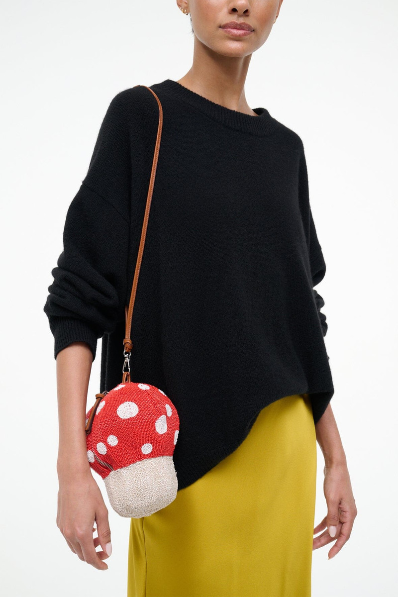 STAUD SHROOM BEADED BAG MUSHROOM 7