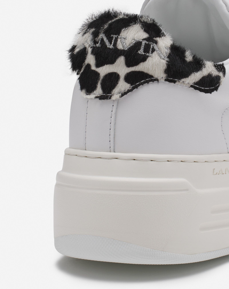 DDB0 LEATHER PLATFORM SNEAKERS 5