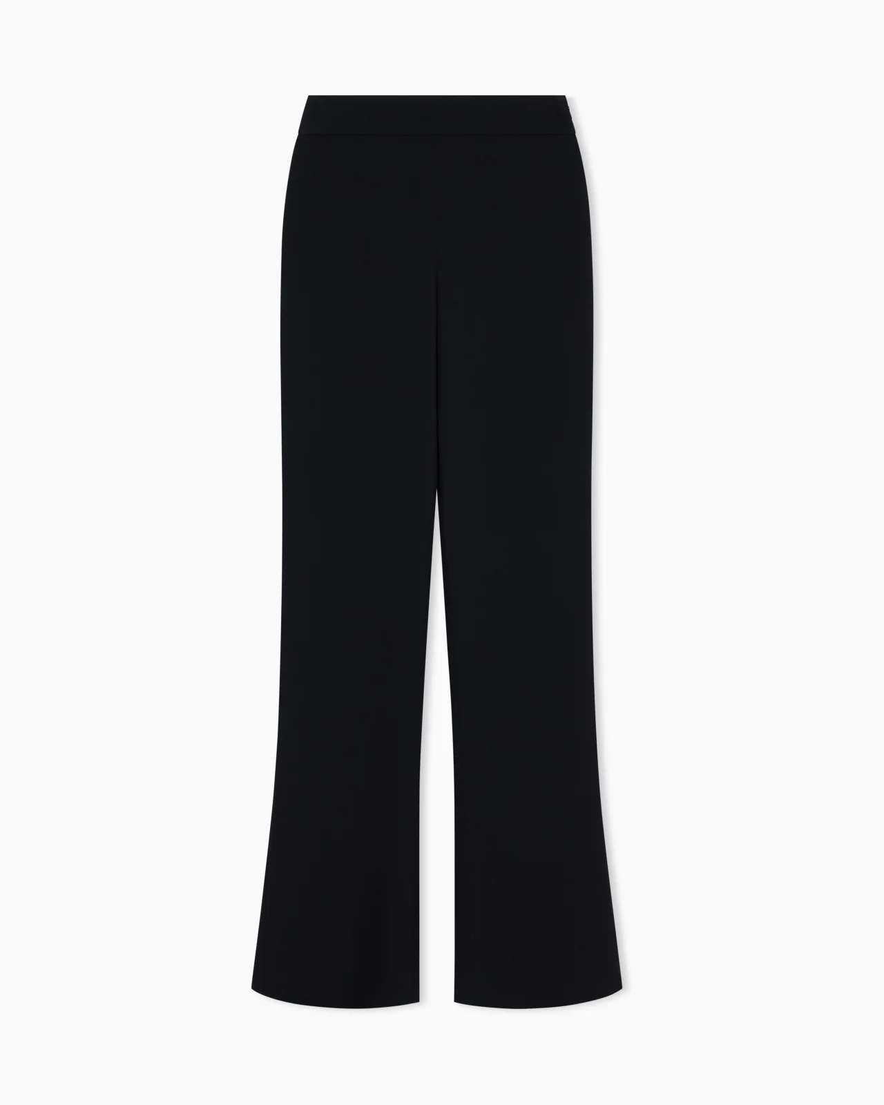 Wide-leg silk trousers - 1