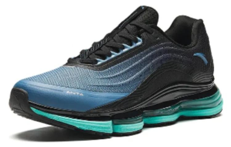 ANTA Running Series Sneakers 'Black Blue Teal' 112415501-4 - 2