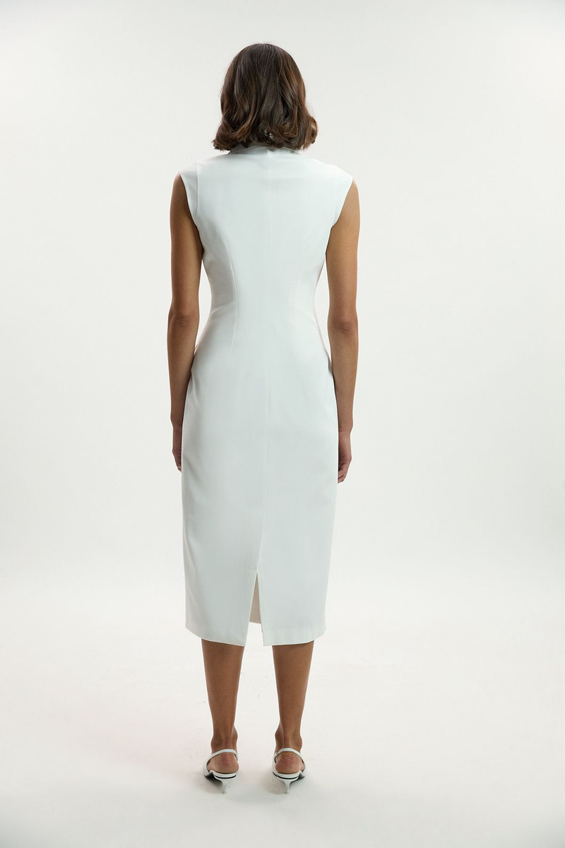 Tall Tailored Tux Pencil Dress 3
