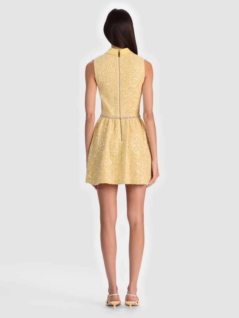 Alice + Olivia ELLIS EMBELLISHED MINI DRESS outlook