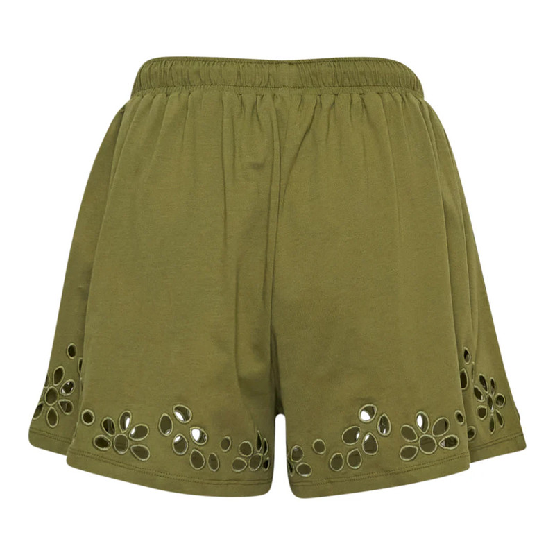 ULLA JOHNSON Vedi Cotton Shorts outlook