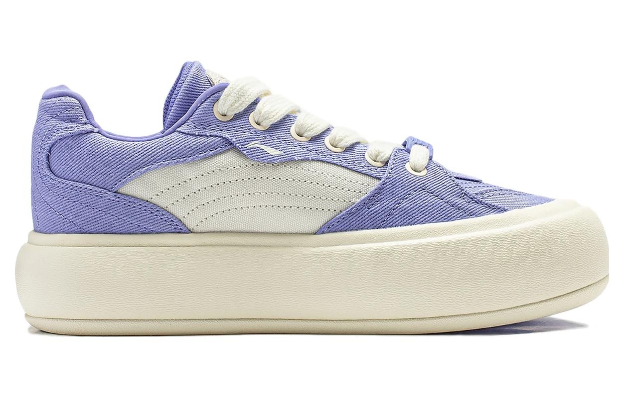 (WMNS) Li-Ning Puff Platform 'Purple Beige' AZGT026-8 - 2