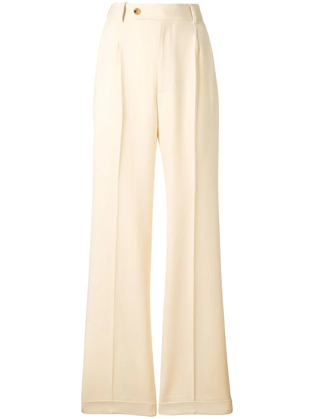 wide leg tailored trousers - 1