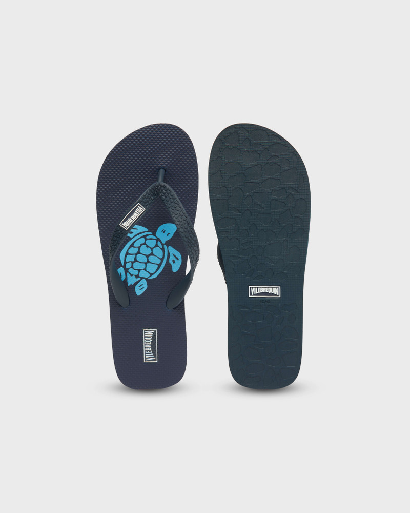 MEN BEACH FLIP FLOPS TURTLE 1