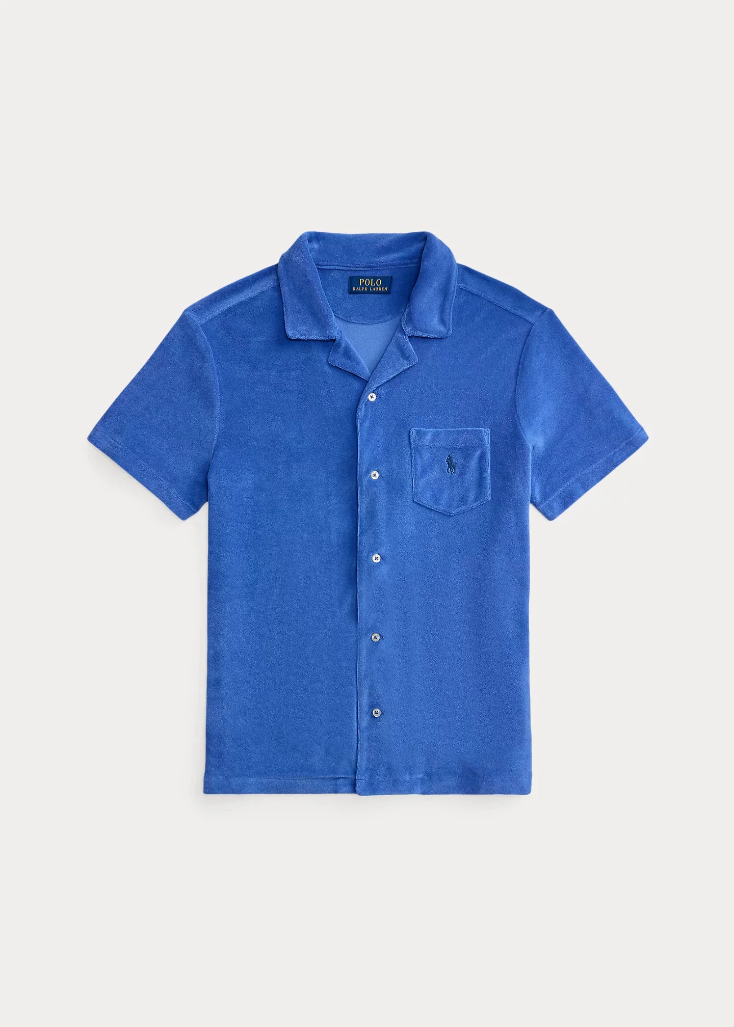 Custom Slim Fit Terry Camp Shirt - 1