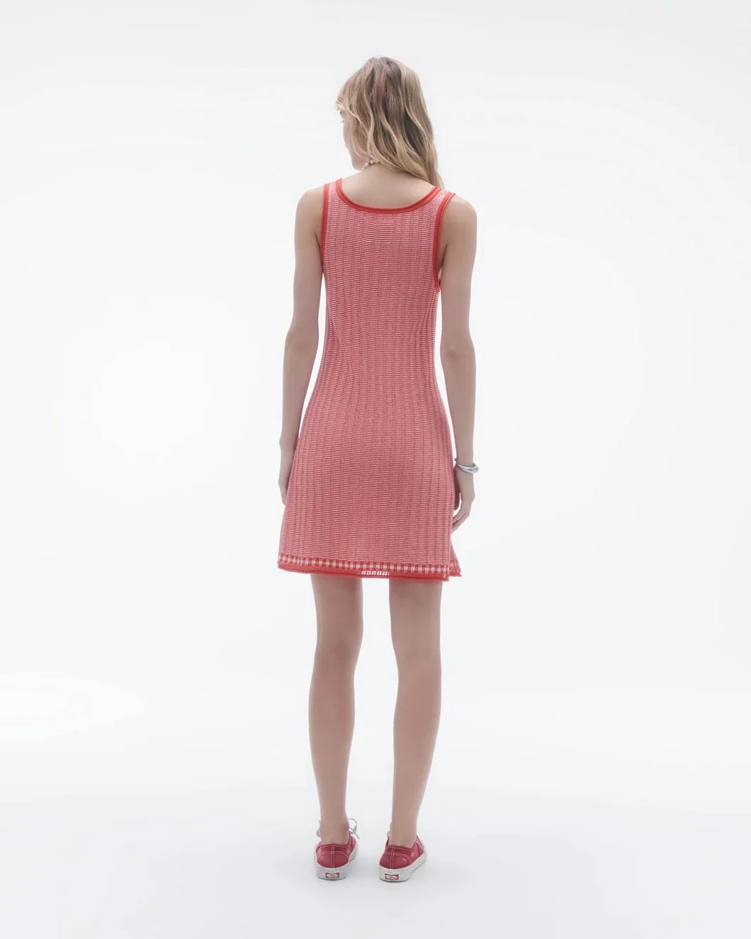 FINE STRIPE TANK DRESS - 4