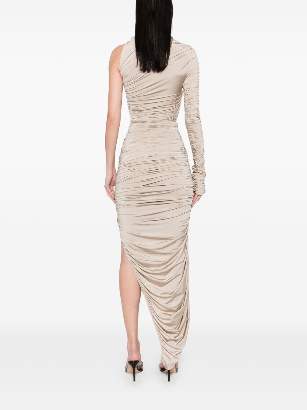 asymmetrical maxi dress - 4