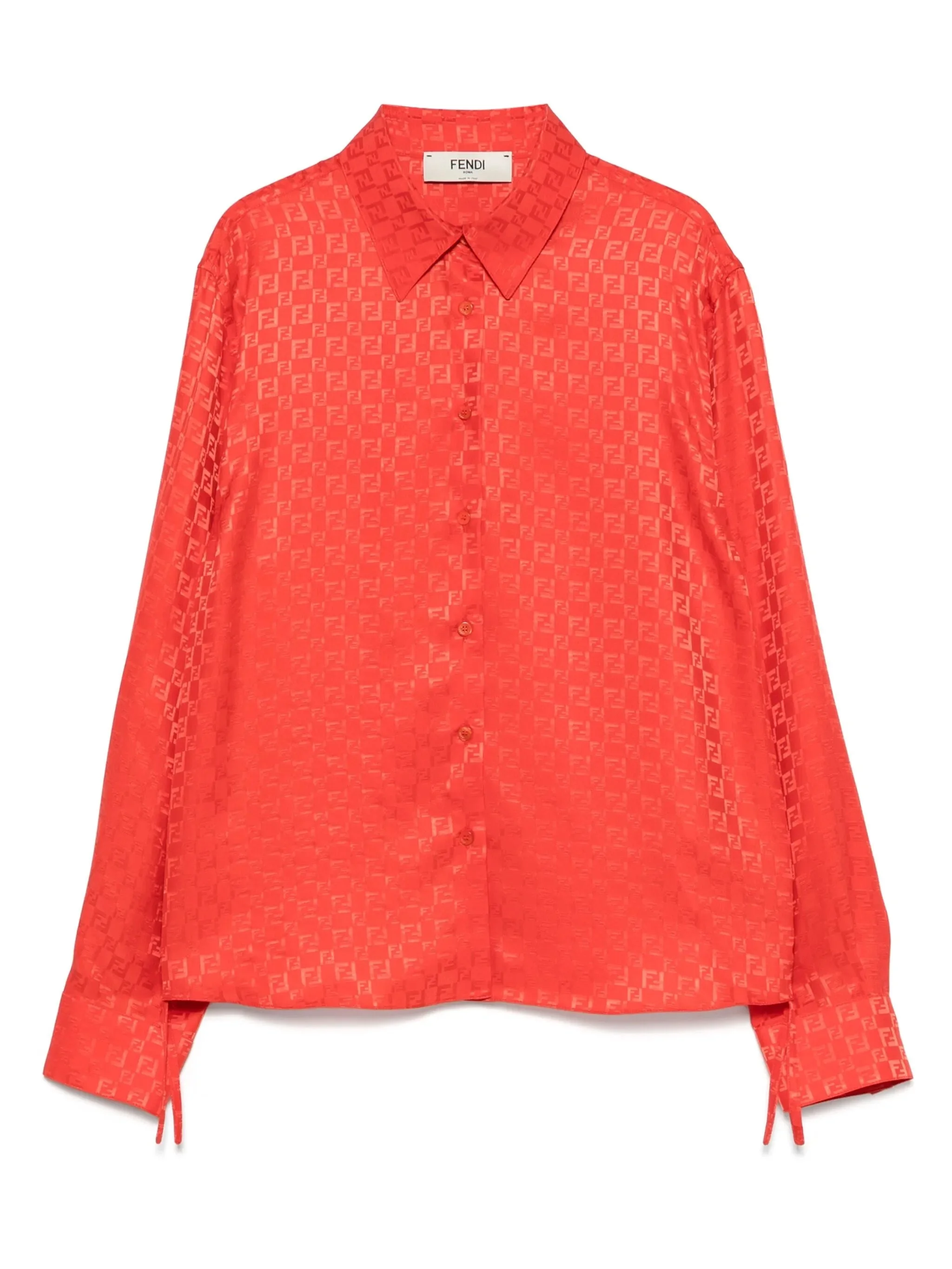 Fendi FF-jacquard Shirt - 1