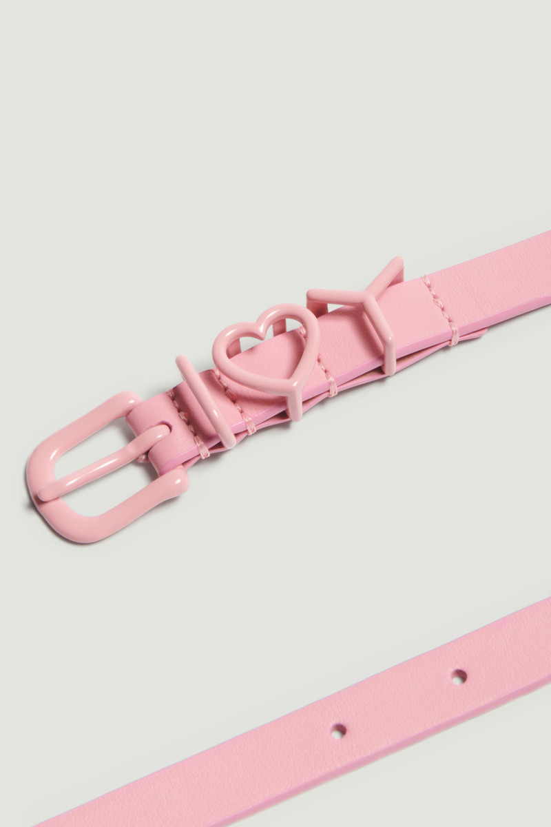 Skinny Y Heart Belt 4