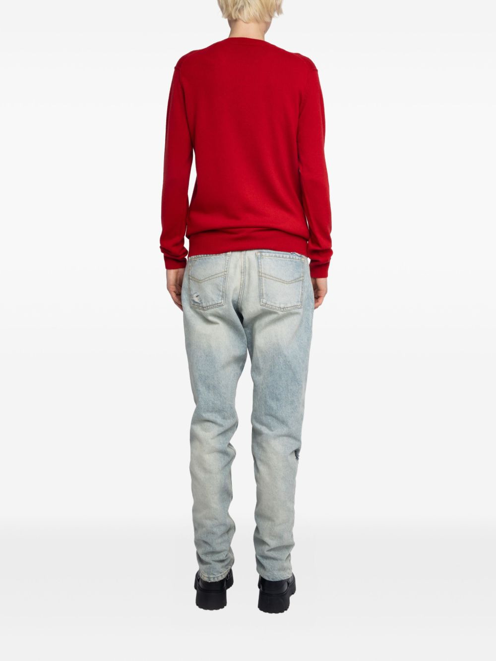 Kendy wired-heart sweater - 3