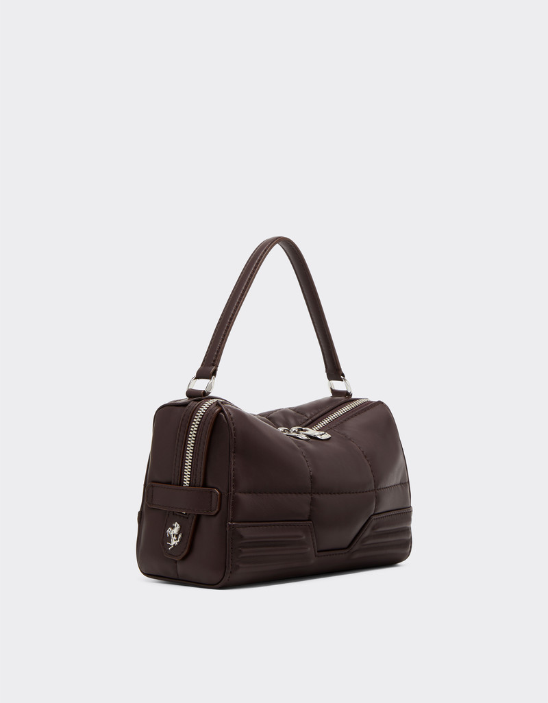 Ferrari GT Soft shoulder bag in quilted leather 3