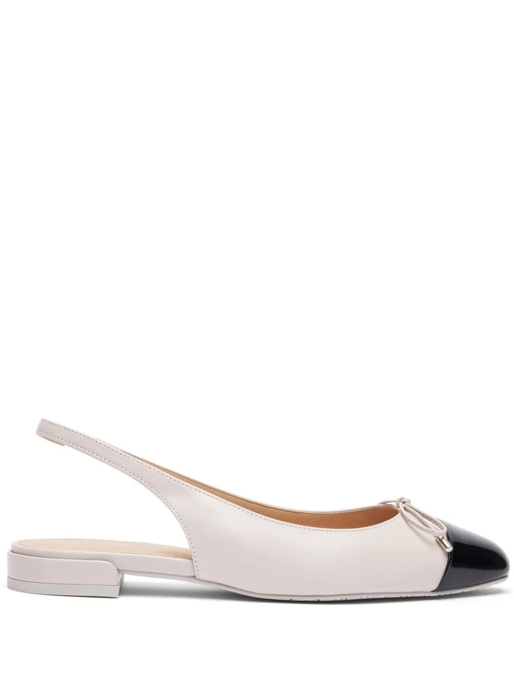 Sleek Bow Slingback ballerina shoes - 1