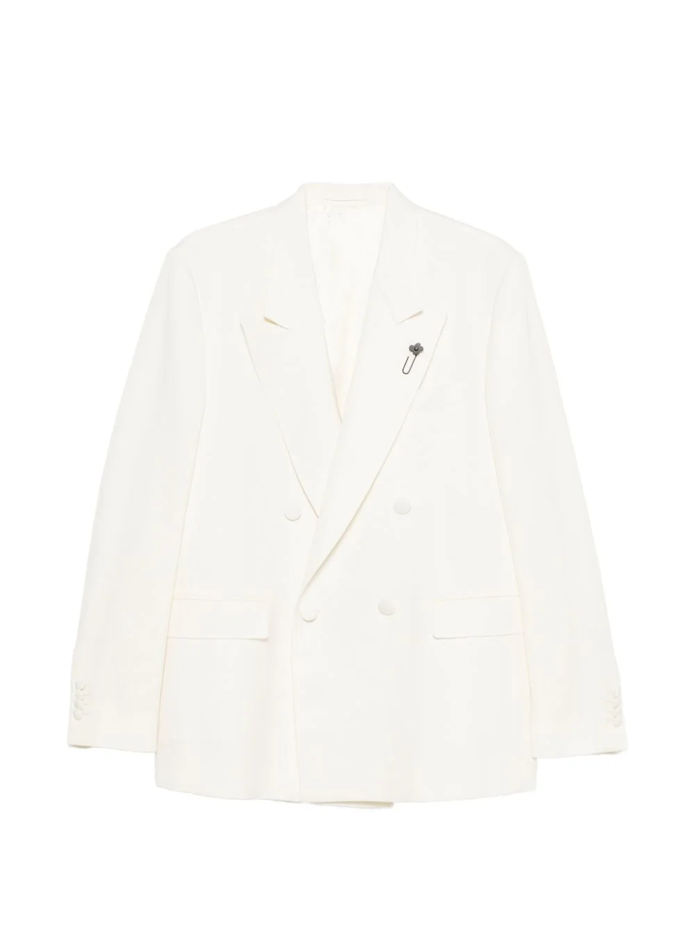 double-breasted blazer - 1