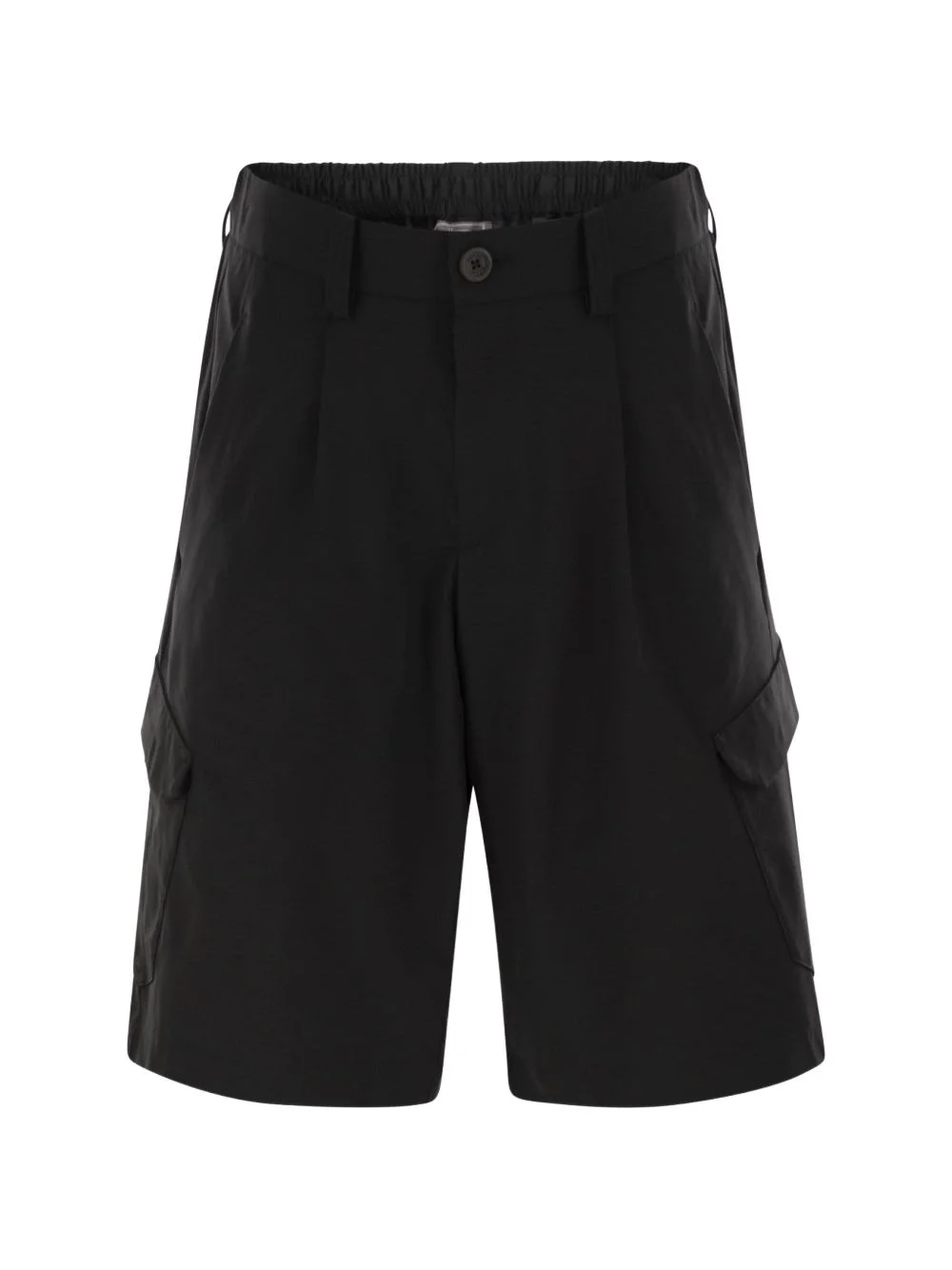 cargo pleated shorts - 1