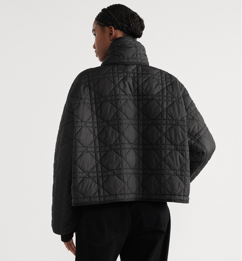 Macrocannage Coat with Scarf Collar 4