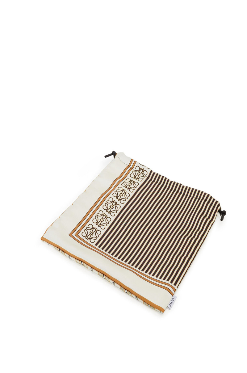 Medium drawstring pouch in cotton 3