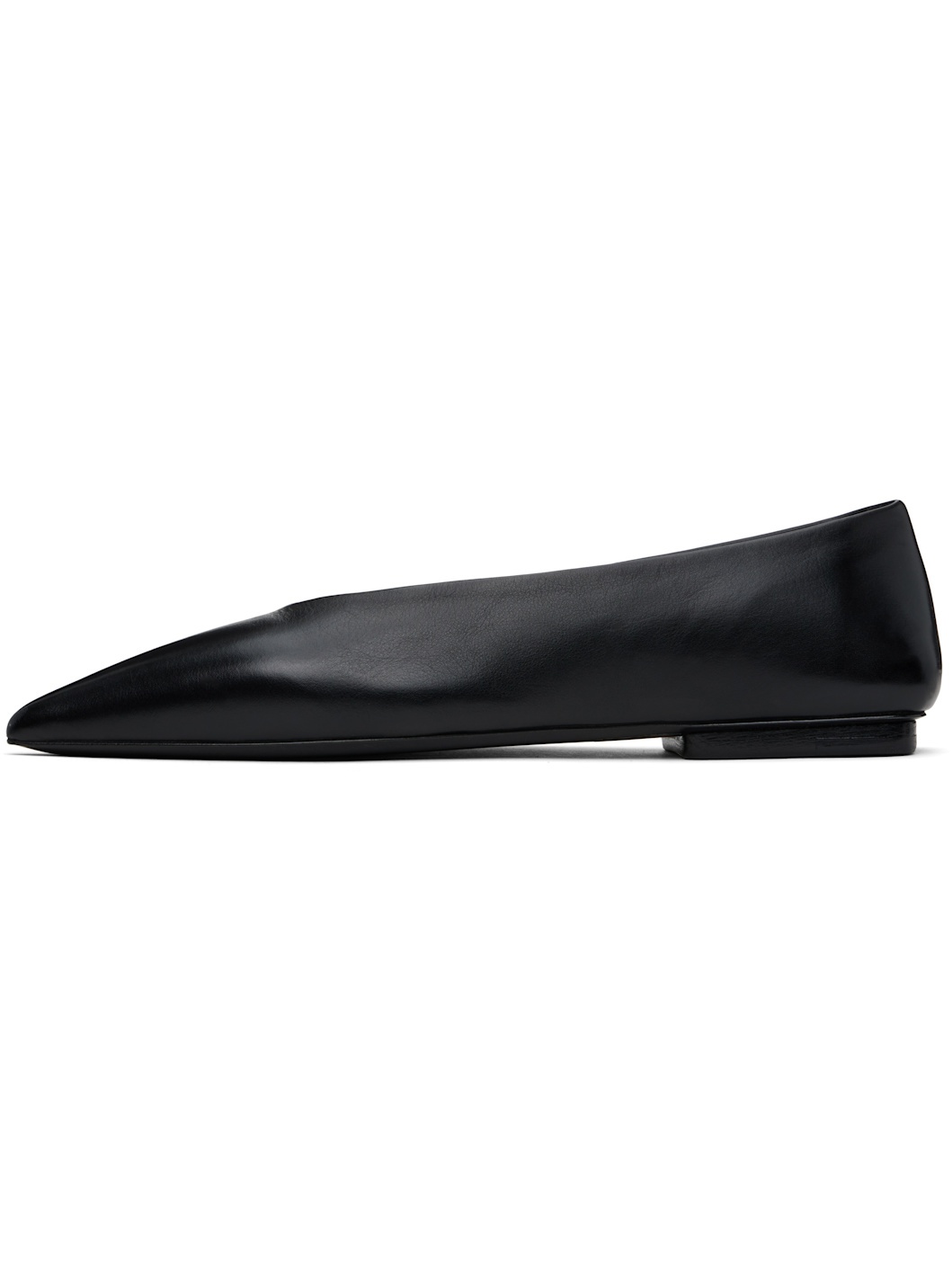 Black Ago Ballerina Flats - 3