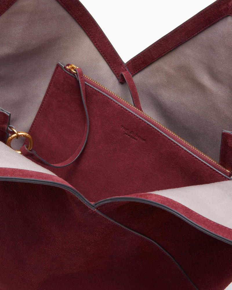 Alix Suede Tote 7