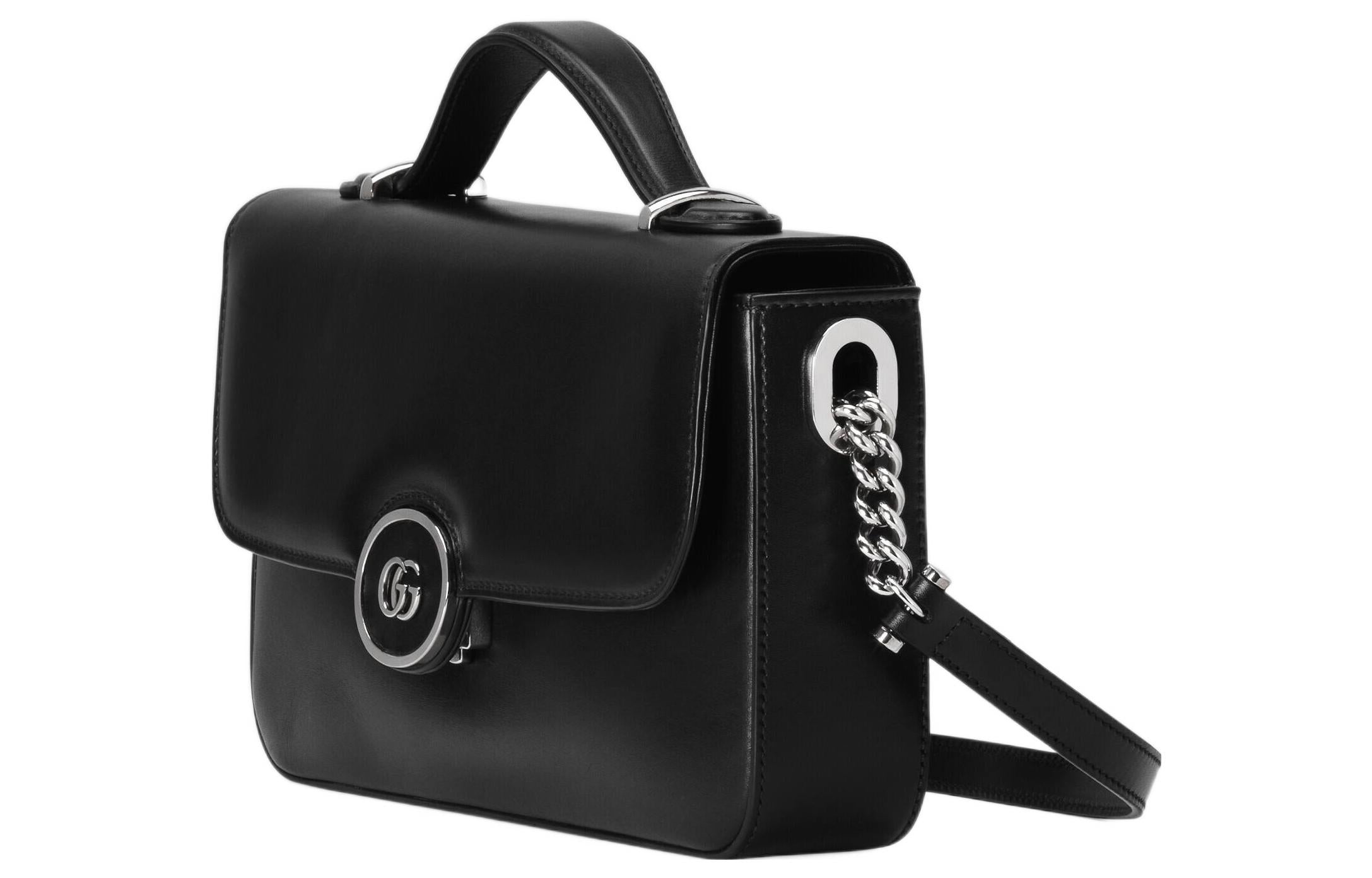 GUCCI｜TOTEBAGS (739722 AABSG 1000) GUCCI (WMNS) Gucci Petite GG Small Shoulder Bag 'Black