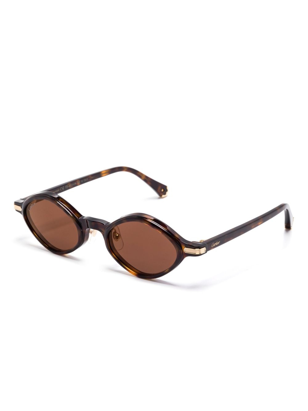 geometric-frame sunglasses - 2