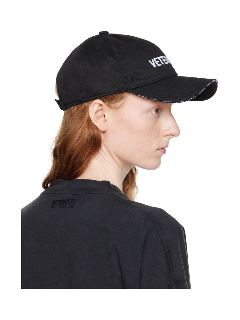 Black Iconic Cap 3