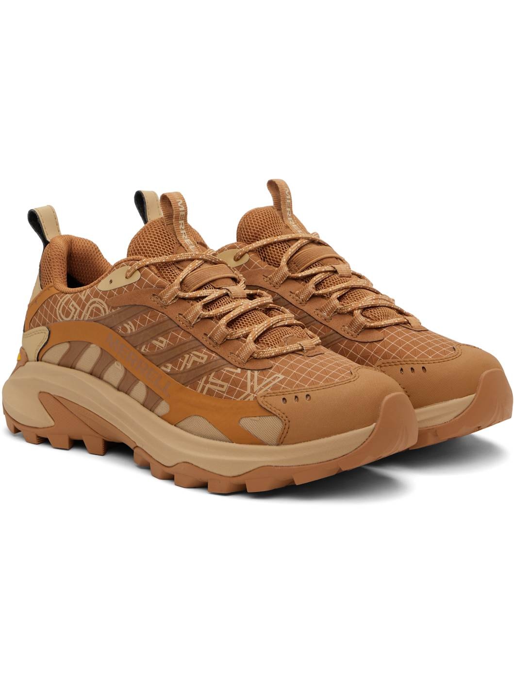 Tan Moab Speed 2 GORE-TEX BL Sneakers - 4