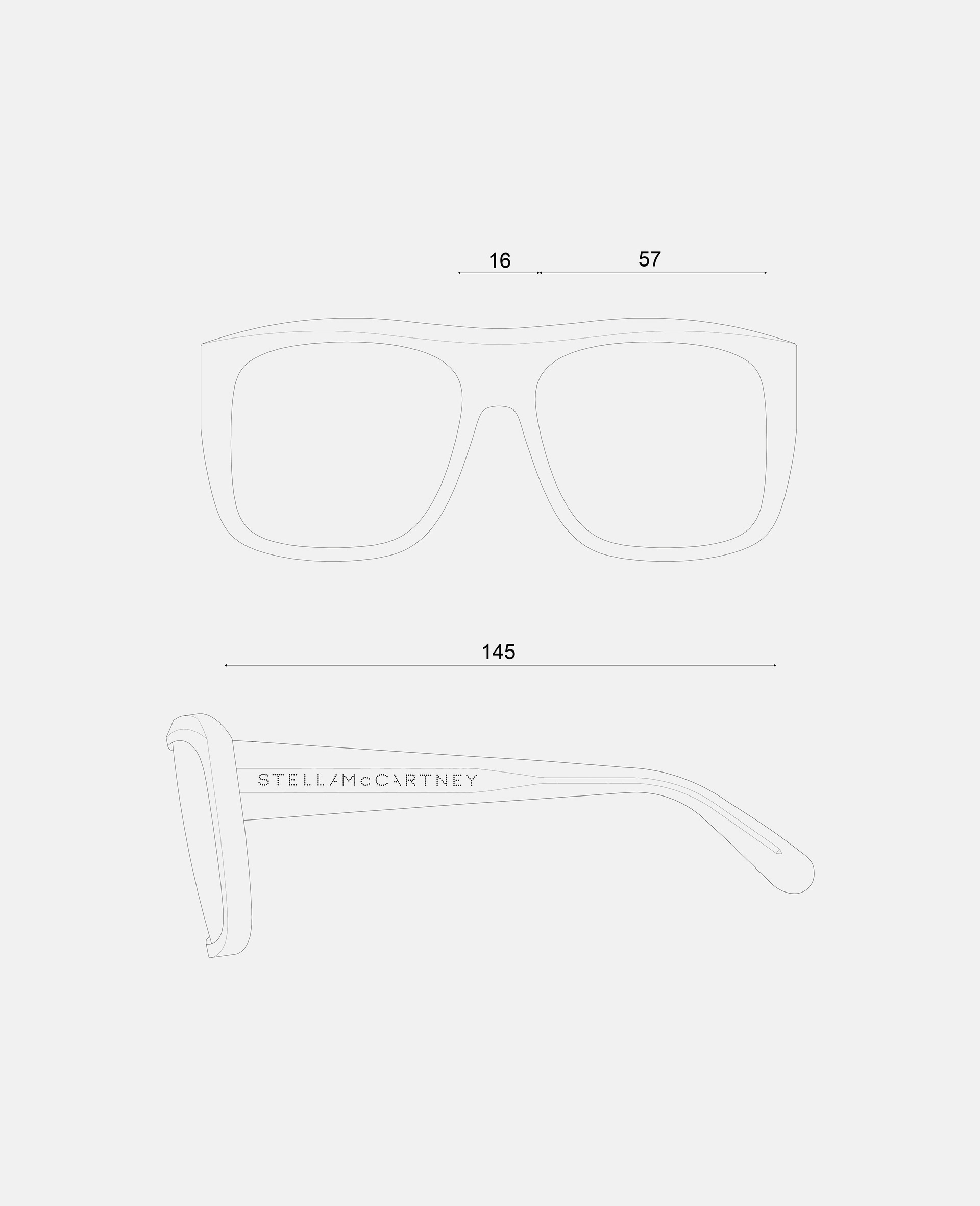 Straight-Edge Square Sunglasses - 4