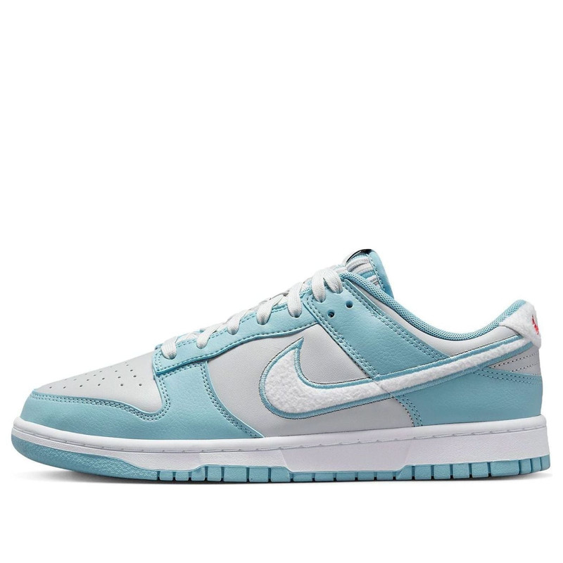 Nike Dunk Low 'Fleece Swoosh - Light Blue' FB1871-011 - 1