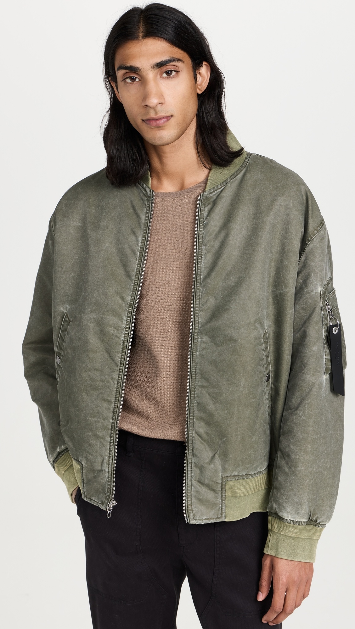 rag bone Manston Nylon Bomber Jacket shopbop REVERSIBLE
