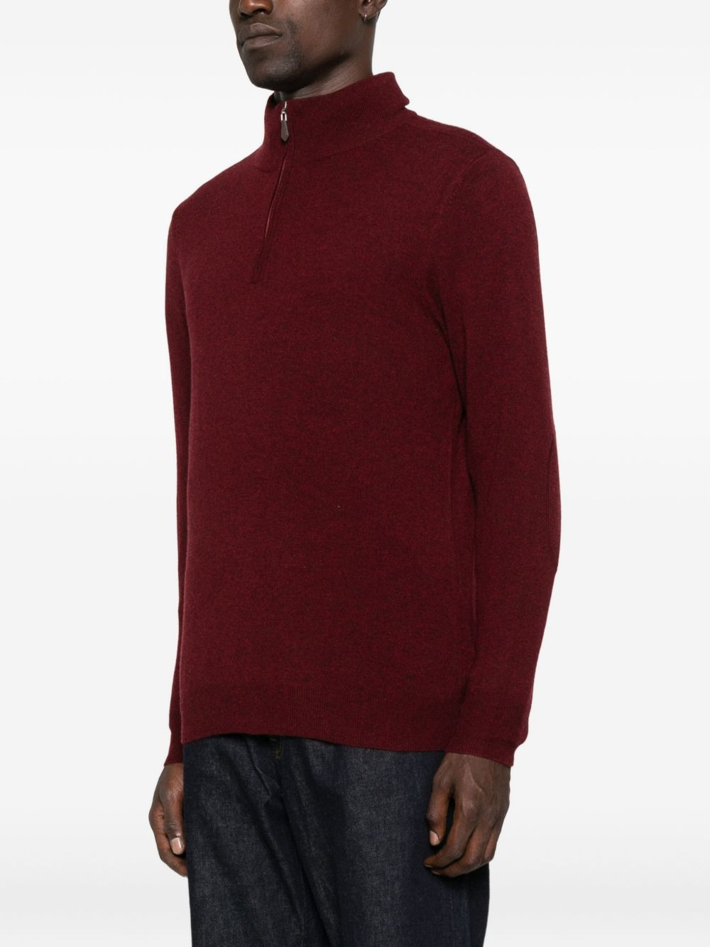 Mr Fenchurch half-zip cashmere sweater - 3