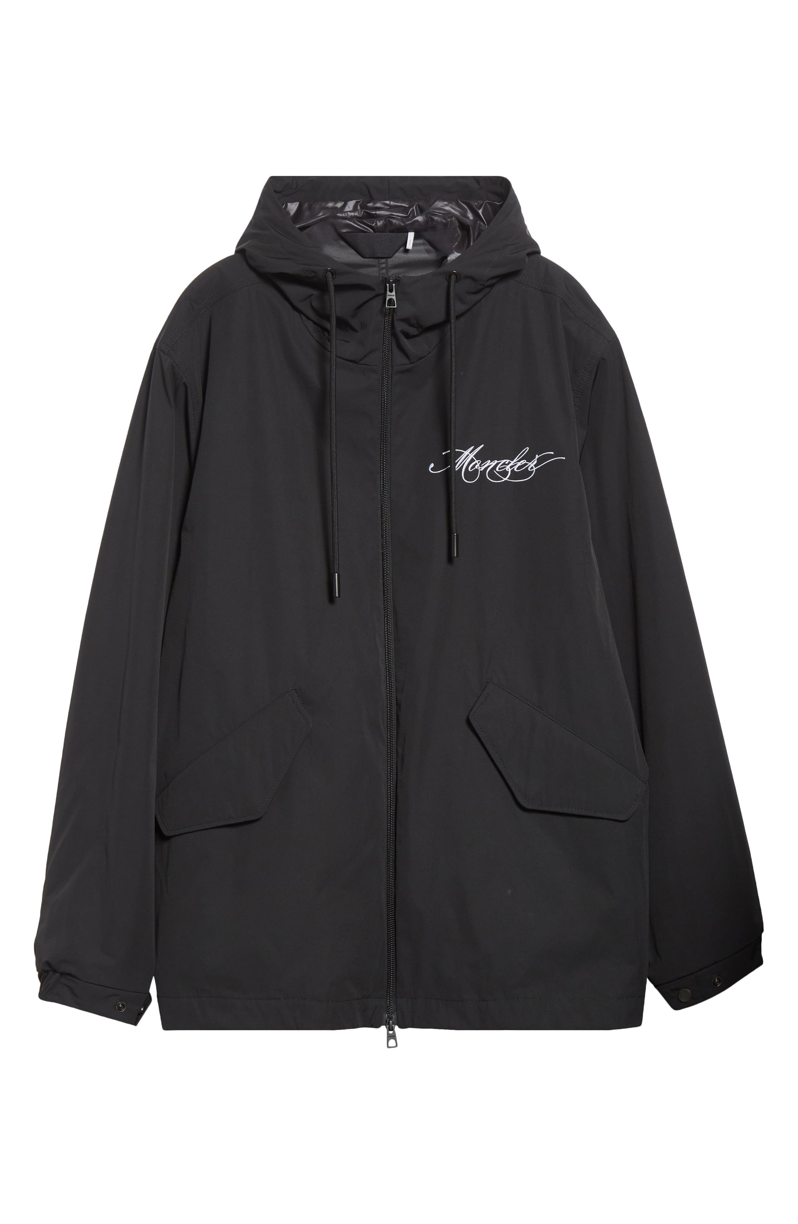 Moncler Iraclia Hooded Jacket in Black at Nordstrom - 7