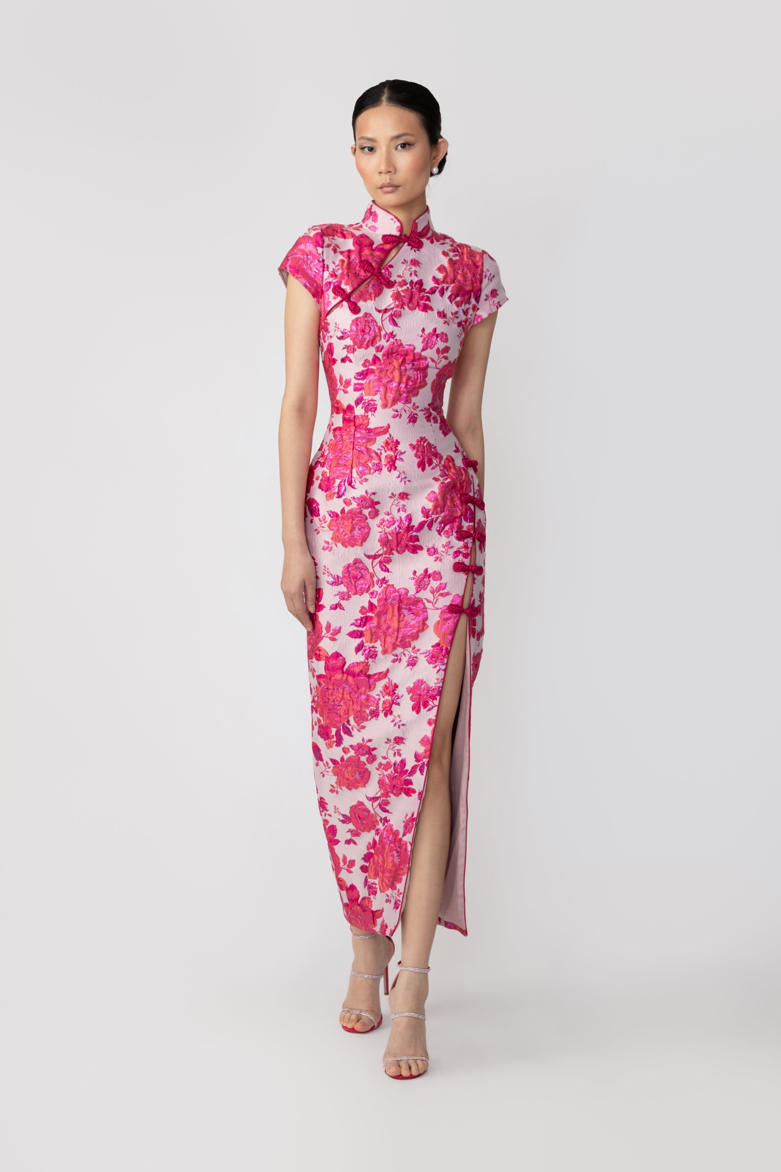 JOSEPHINE JACQUARD DRESS - 2