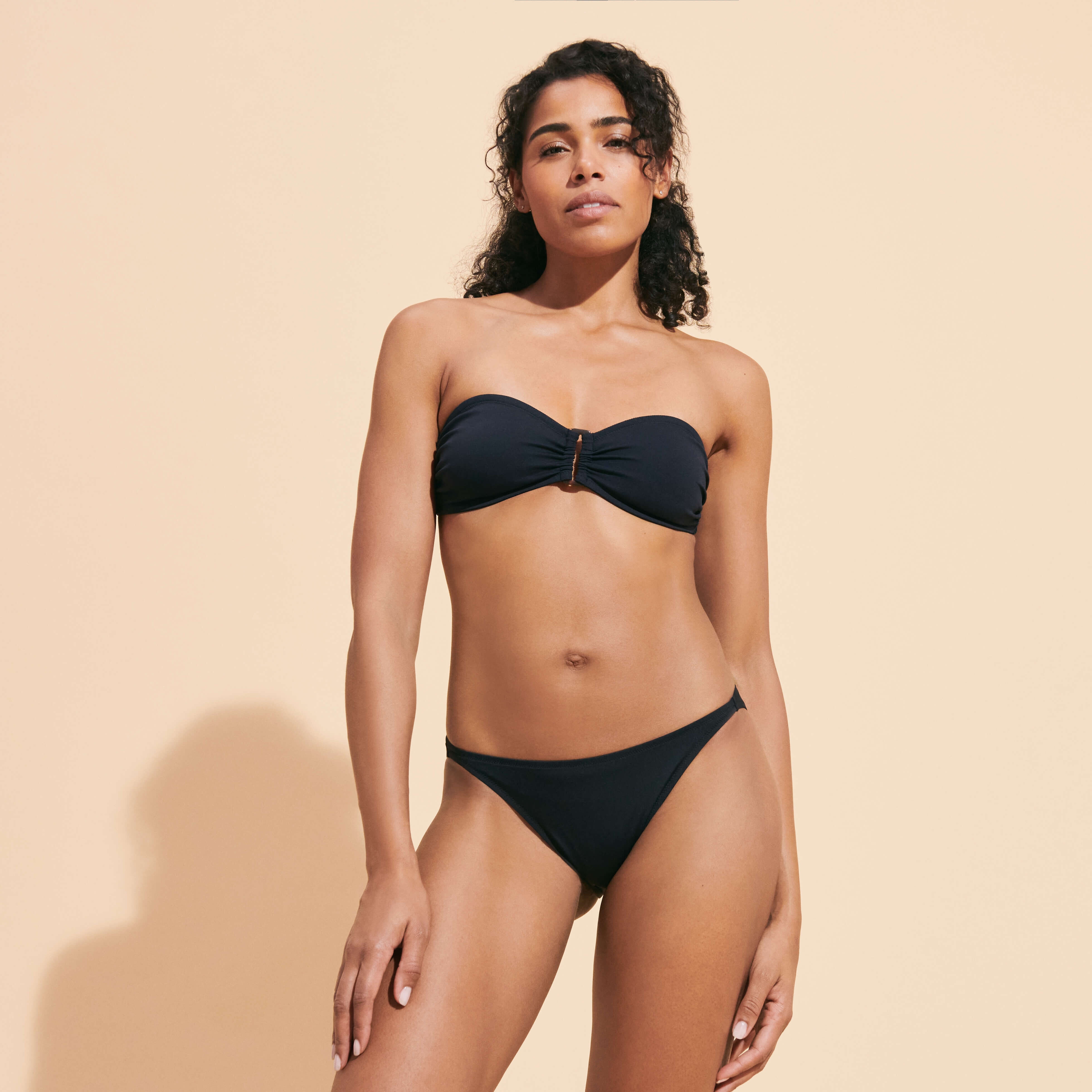 Women Bandeau Bikini Top Solid - 3