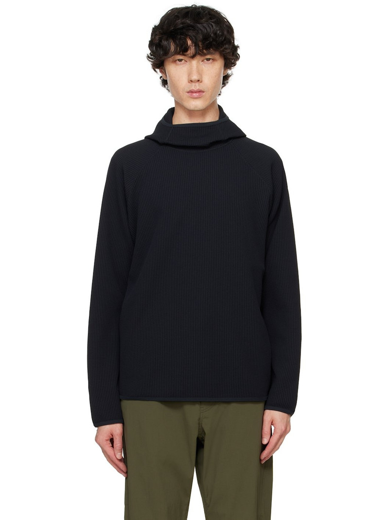 Black WF Light Long Sleeve Hoodie - 1