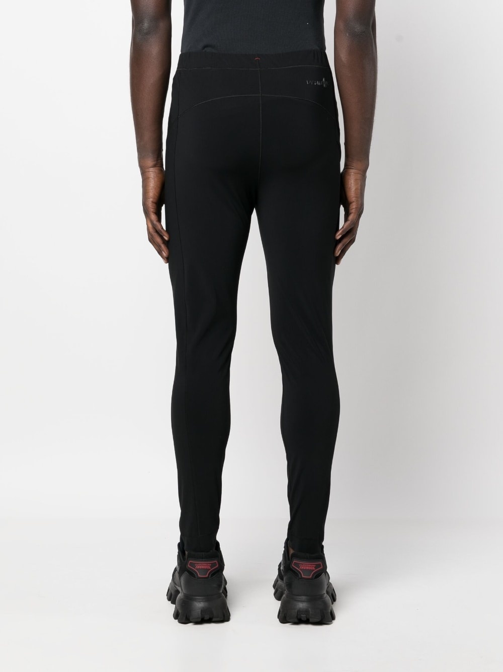 logo-print skinny pants - 4