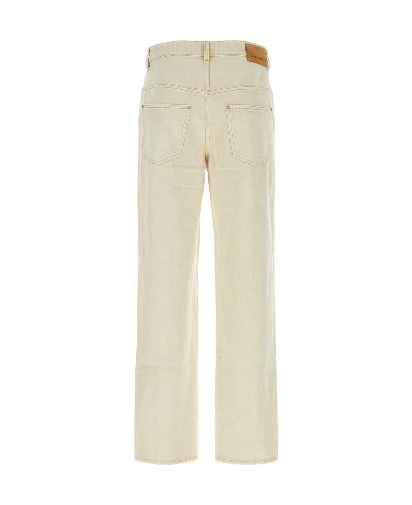 Ivory Cotton Javi Pant - 2