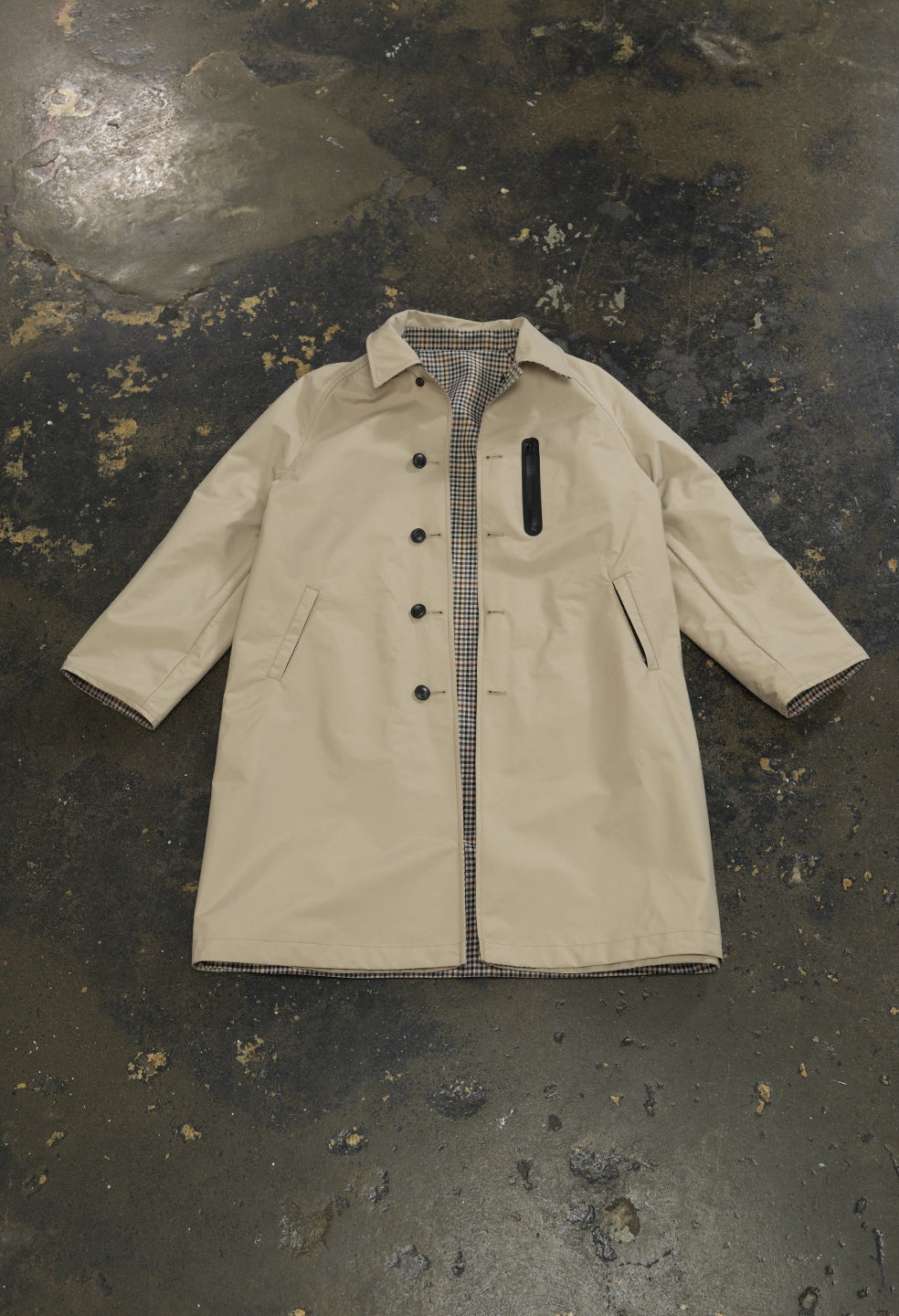 REVERSIBLE WOOL TOPCOAT - 4