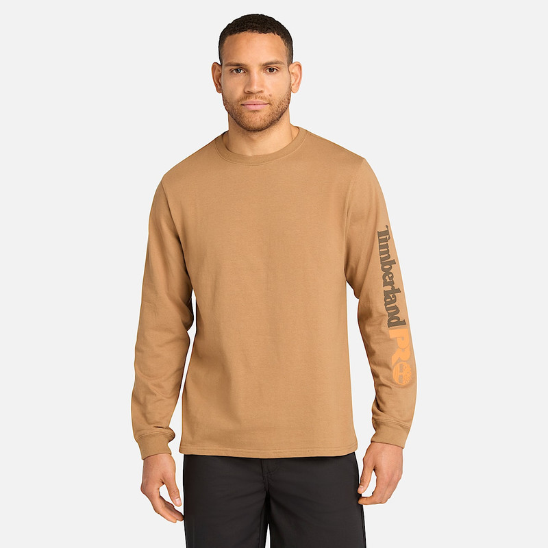 Timberland Men's Timberland PRO® Core Logo Long-Sleeve T-Shirt outlook