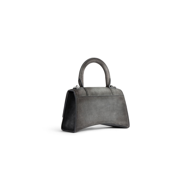 Women's Hourglass Handbag Xs in Storm Grey 3