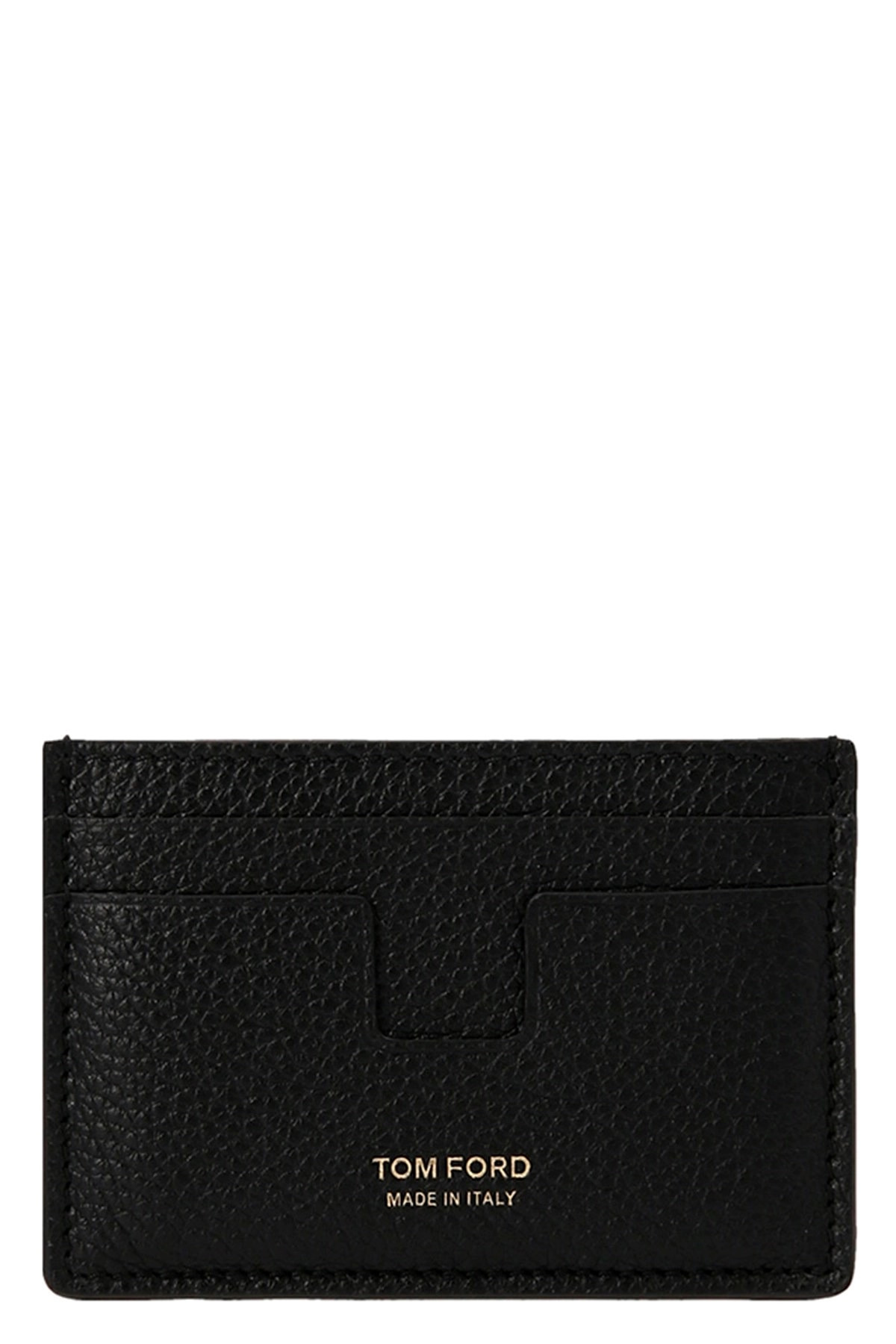 Logo leather card holder - 1