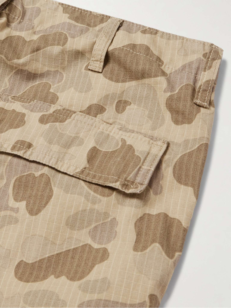 Aviation Straight-Leg Camouflage-Print Cotton-Twill Cargo Trousers 5