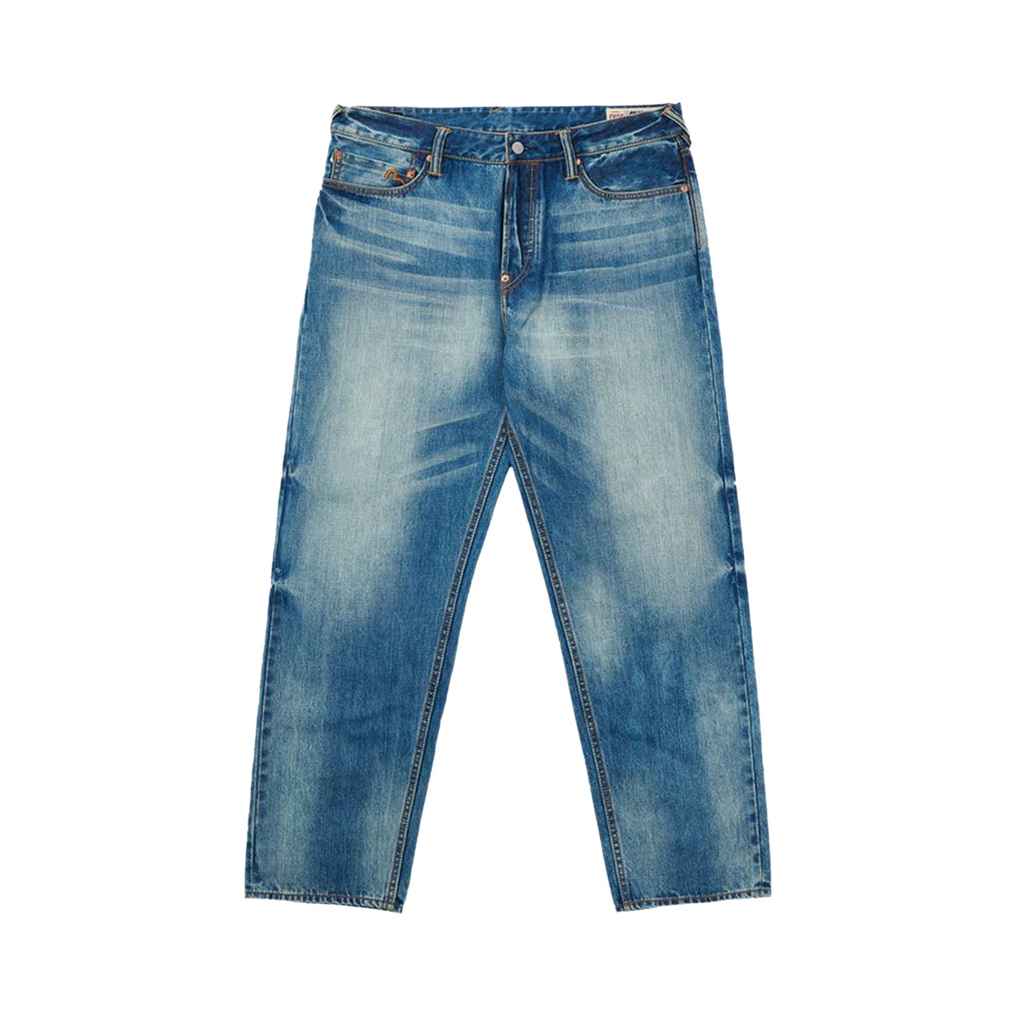 Palace x Evisu 2008 Classic Daicock Denim Jeans Indigo Mid